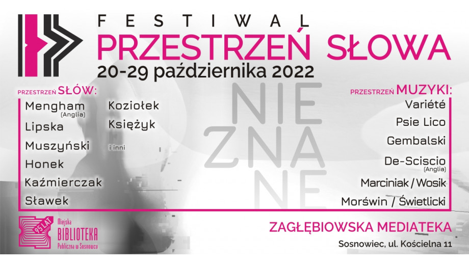 2. edycja Festiwalu Przestrzeń Słowa w Sosnowcu